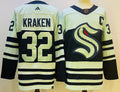 Men's Seattle Kraken Kraken #32 Blue Game Jersey1
