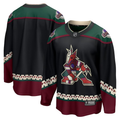 Men's Arizona Coyotes Black Home Breakaway Blank Jersey1
