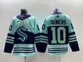 Men's Seattle Kraken Matty Beniers #10 Teal Reverse Retro 2.0 Authentic Player Jersey1