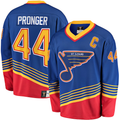 Men's St. Louis Blues Chris Pronger #44 Blue Breakaway Retired Player Jersey1