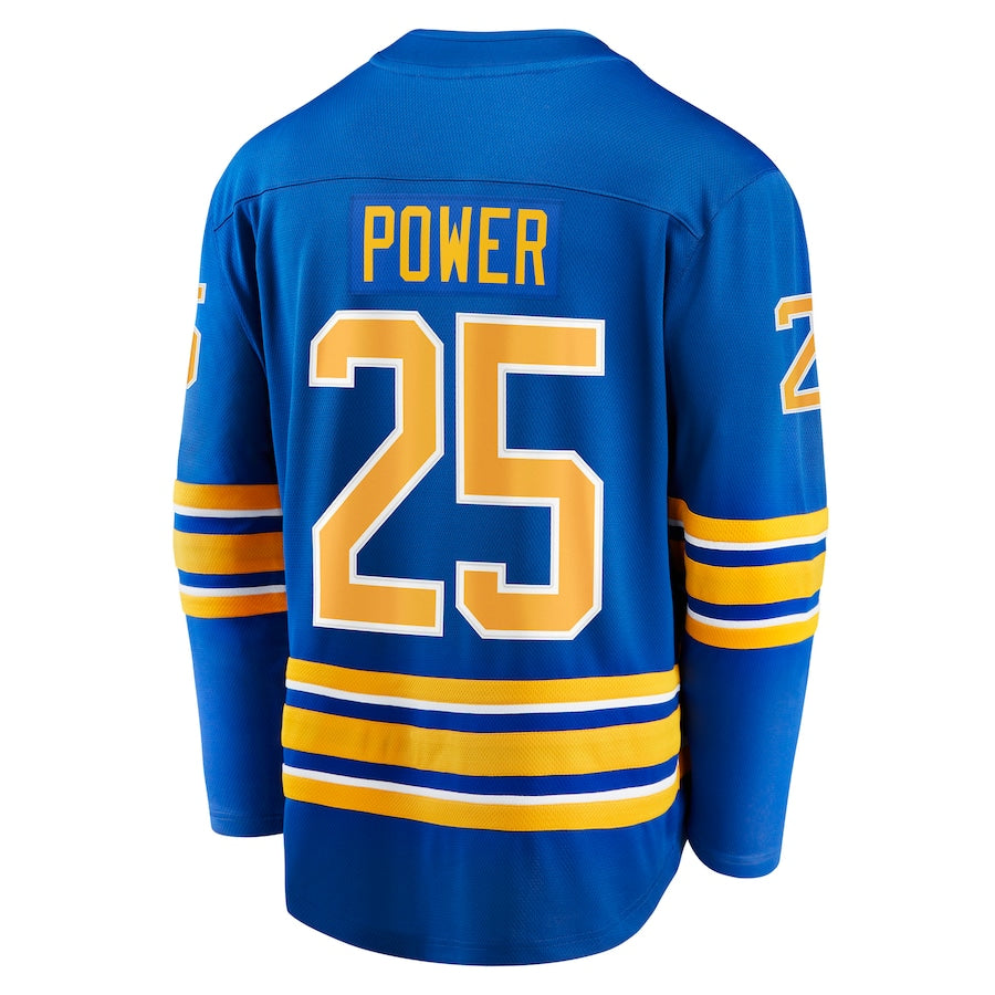 Owen Power Buffalo Sabres   Home Breakaway  Jersey - Royal