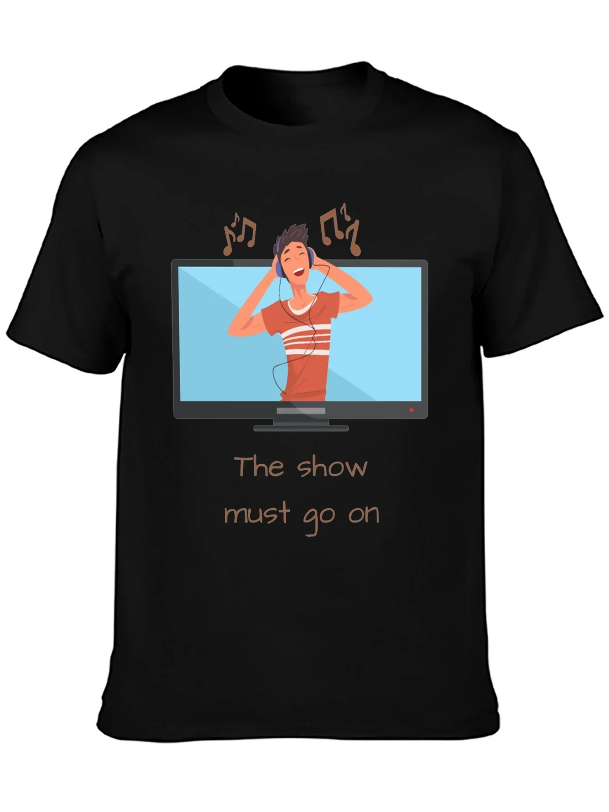 The Show Must Go On Graphic Tee