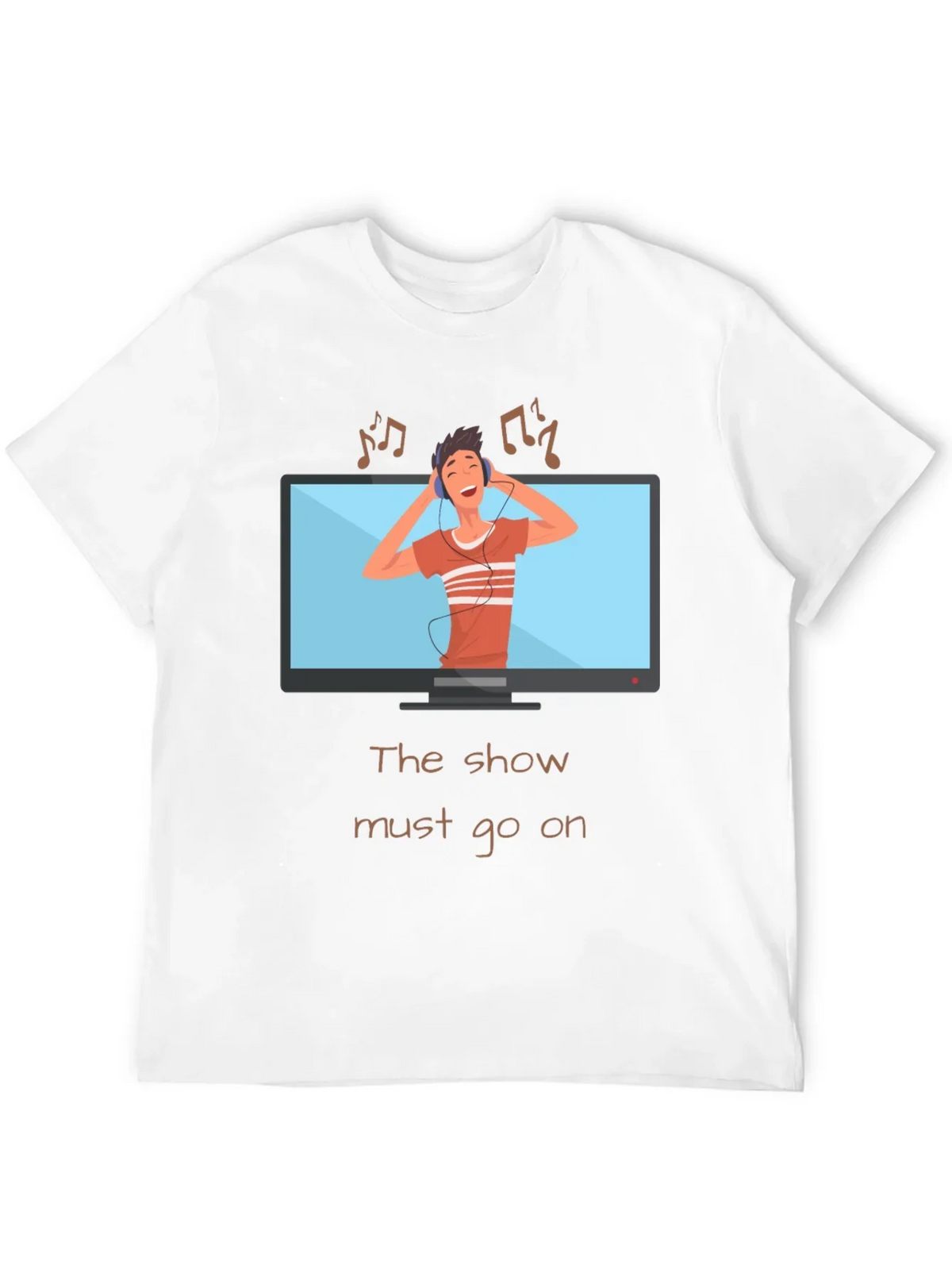 The Show Must Go On Graphic Tee