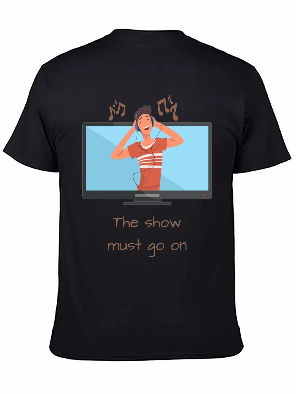 The Show Must Go On Graphic Tee