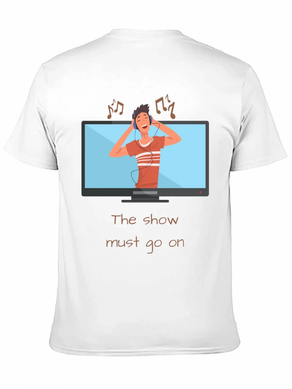 The Show Must Go On Graphic Tee