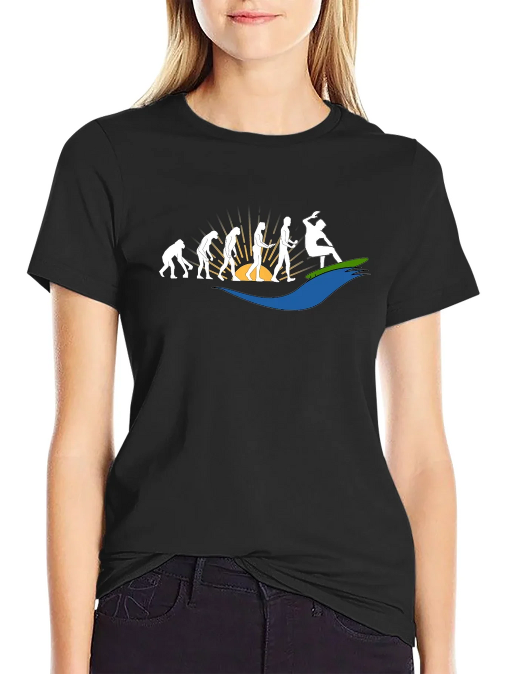 Evolution of Gaming Black T-Shirt