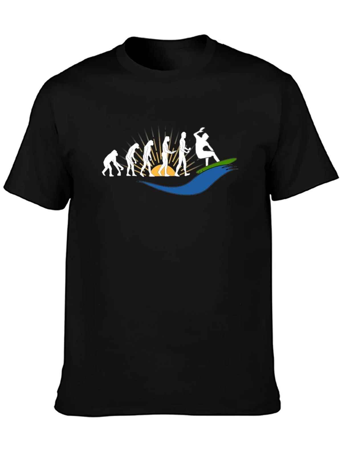Evolution of Gaming Black T-Shirt