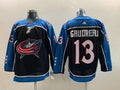 Men's Columbus Blue Jackets Johnny Gaudreau #13 Navy Home Breakaway Player Jersey1