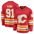 Nazem Kadri Calgary Flames   Home Breakaway  Jersey - Red