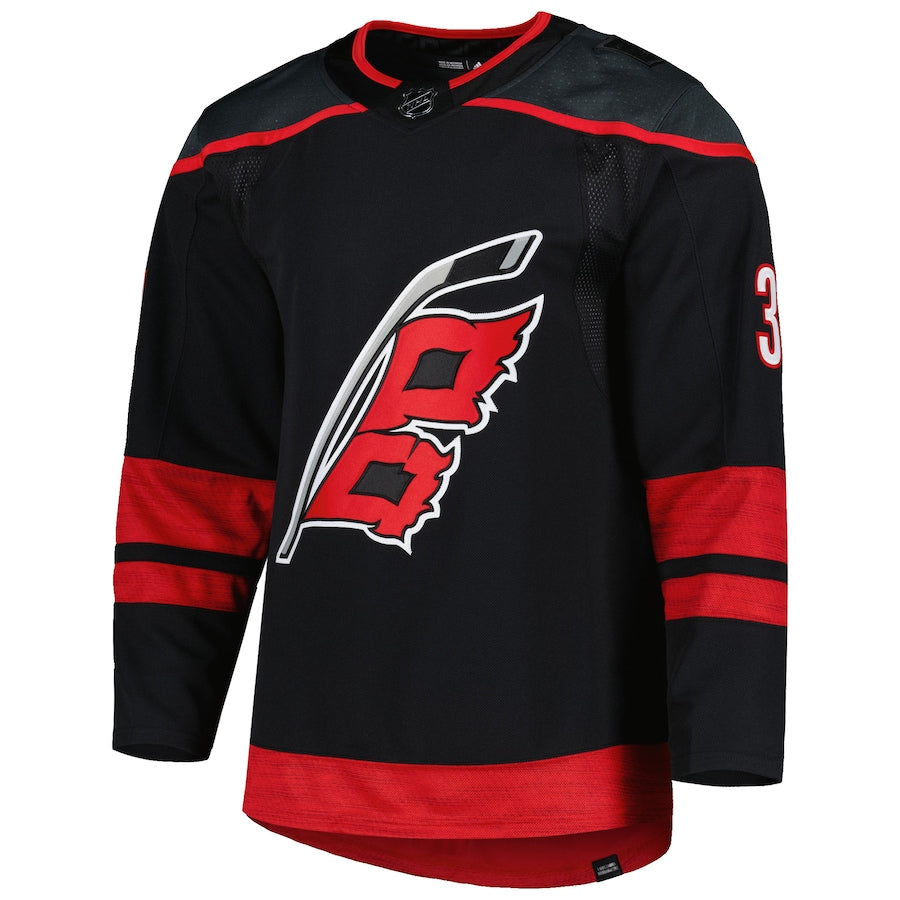Andrei Svechnikov Carolina Hurricanes   Home Primegreen   Jersey - Black