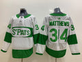 Men's Toronto Maple Leafs Auston Matthews #34 White Player Game Jersey1