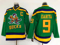 Men's Anaheim Ducks Paul Kariya #9 Green Breakaway Jersey1
