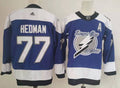 Men's Tampa Bay Lightning Victor Hedman #77 Blue Player Jersey1