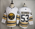 Men's Buffalo Sabres Jeff Skinner #53 White Replica Player Jersey1