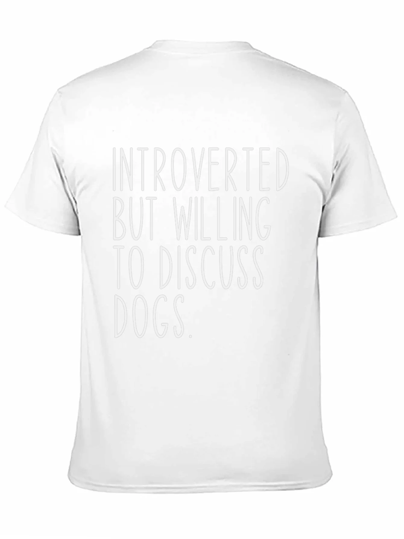 Introverted Dog Lover Graphic Tee