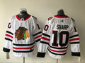 Men's Chicago Blackhawks Patrick Sharp #10 White Breakaway Player Jersey1