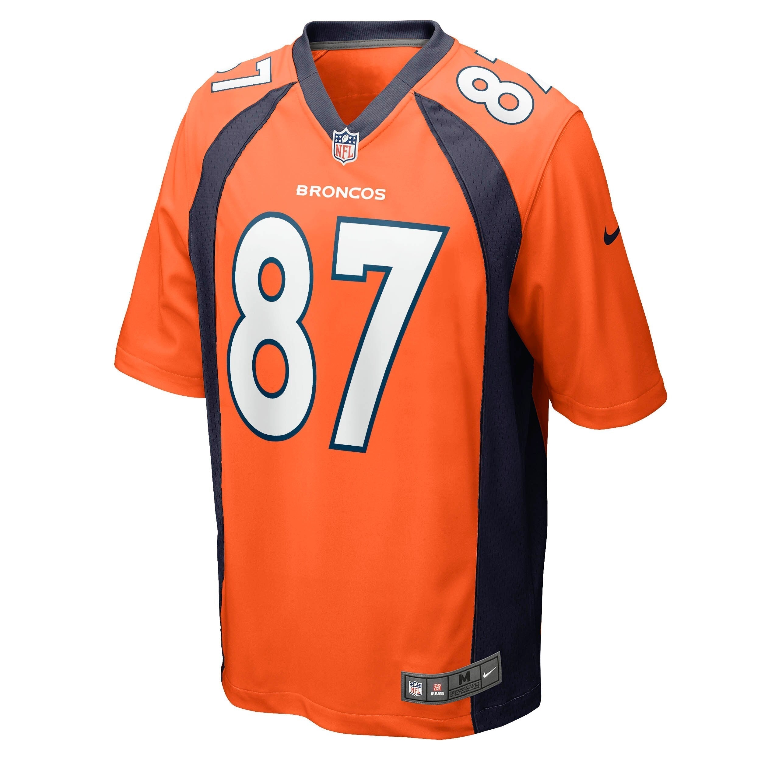 Ed McCaffrey Denver Broncos Nike Game Retired   Jersey - Orange
