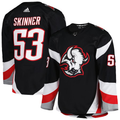 Men's Buffalo Sabres Jeff Skinner #53 Black Replica Player Jersey1