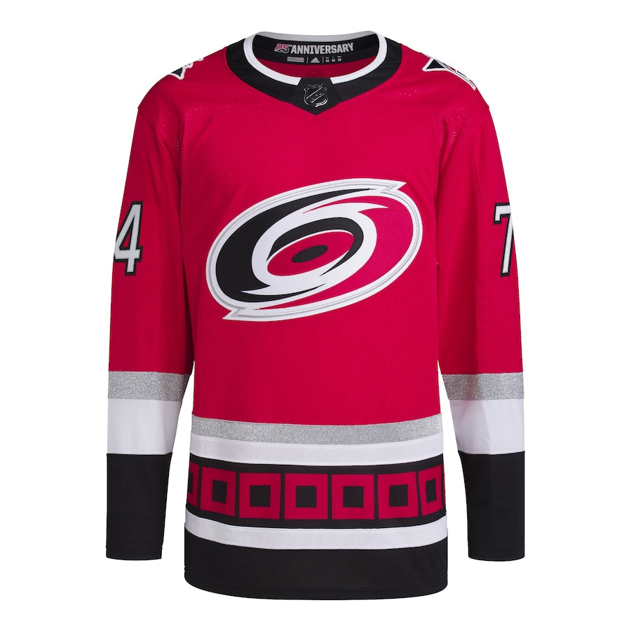 Jaccob Slavin Carolina Hurricanes   Primegreen   Pro  Jersey - Red