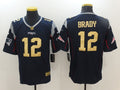 Men's New England Patriots Tom Brady #12 Navy Alternate Game Jersey1