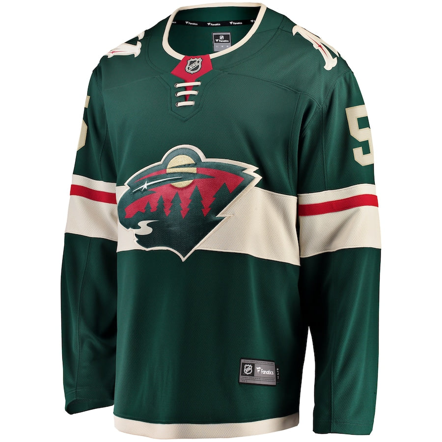 Jake Middleton Minnesota Wild   Home Breakaway  Jersey - Green