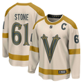 Men's Vegas Golden Knights Mark Stone #61 Cream 2024 NHL Winter Classic Breakaway Player Jersey1