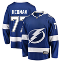 Men's Tampa Bay Lightning Victor Hedman #77 Blue Home Breakaway Jersey1