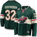 Men's Minnesota Wild Filip Gustavsson #32 Green Home Breakaway Player Jersey1