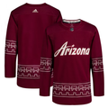 Men's Arizona Coyotes Garnet Alternate 2022/23 Primegreen Authentic Blank Jersey1