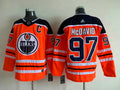 Men's Edmonton Oilers Connor McDavid #97 Orange Breakaway Player Jersey1
