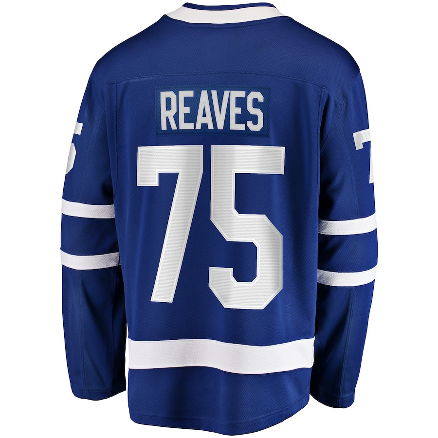 Ryan Reaves Toronto Maple Leafs  Home Breakaway Jersey - Blue