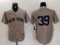 Men's New York Yankees Jose Trevino #39 Gray Replica Player Name Jersey1
