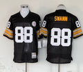 Men's Pittsburgh Steelers Lynn Swann Mitchell & Ness Black Legacy Replica Jersey1