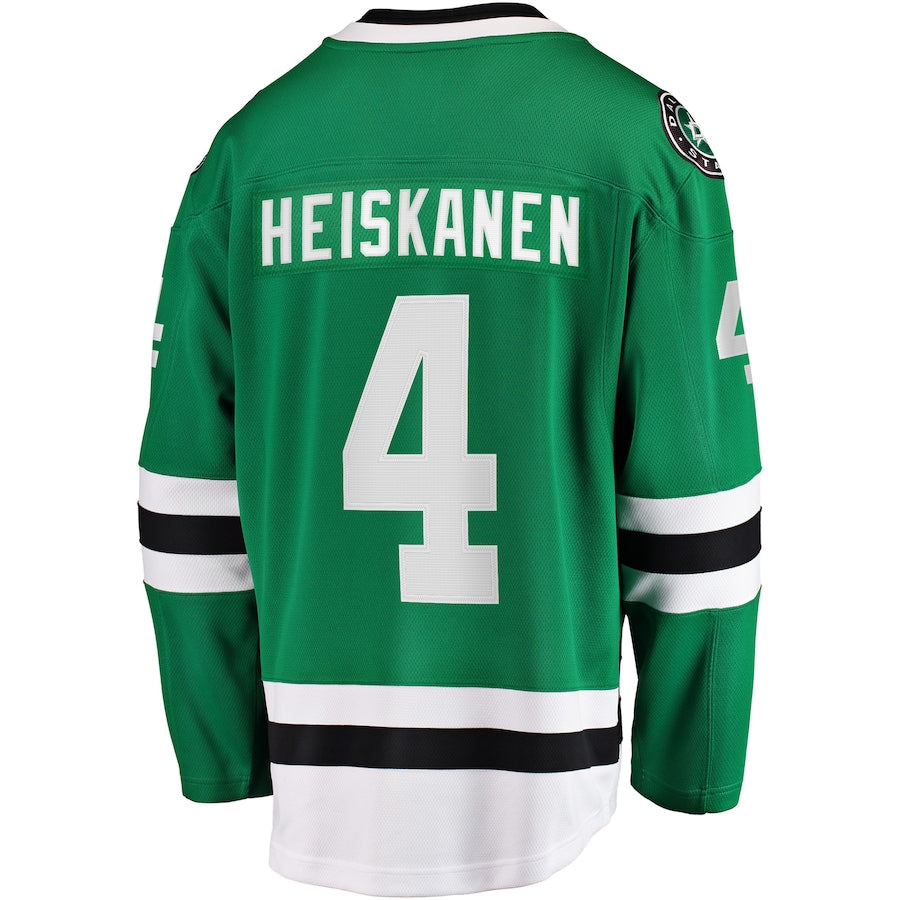 Miro Heiskanen Dallas Stars   Team Color Breakaway  Jersey - Kelly Green