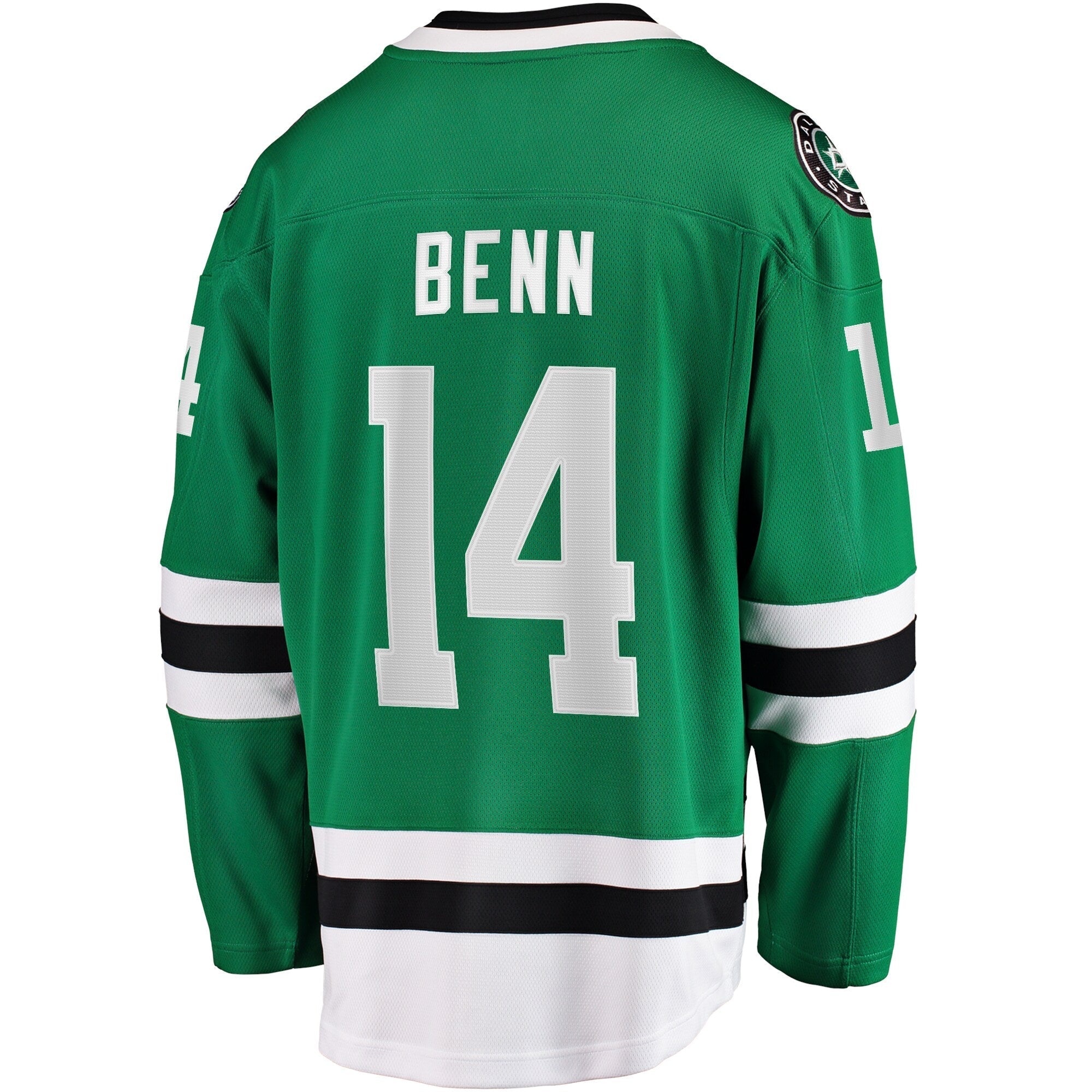 Jamie Benn Dallas Stars   Captain Patch Home Breakaway Jersey - Kelly Green