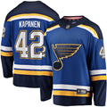 Men's St. Louis Blues Kasperi Kapanen #42 Blue Home Breakaway Player Jersey1
