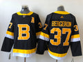 Men's Boston Bruins Patrice Bergeron #37 Black Player Jersey1