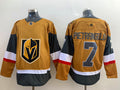Men's Vegas Golden Knights Alex Pietrangelo #7 Gold Home Primegreen Authentic Player Jersey1
