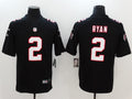 Men's Atlanta Falcons Matt Ryan #2 Black Game Jersey1