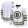 Boston Bruins   100th Anniversary Premier Breakaway Jersey - White