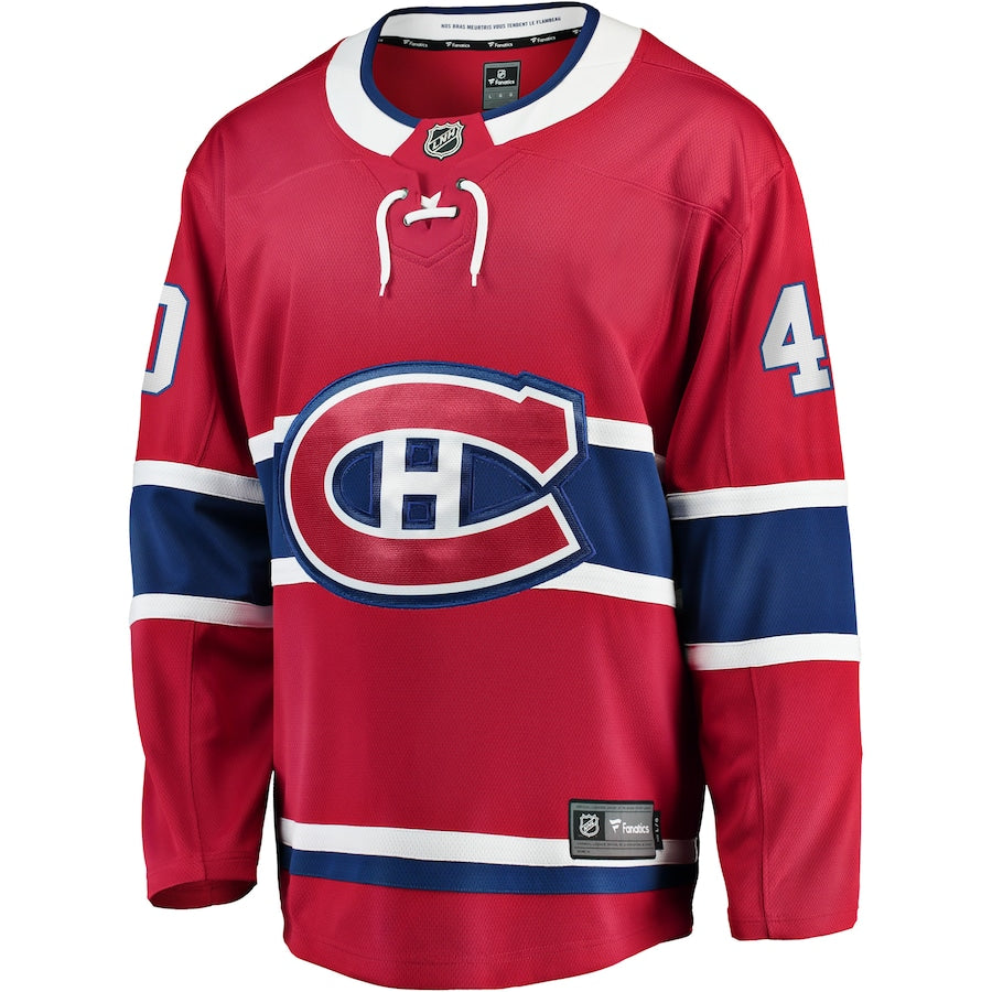 Joel Armia Montreal Canadiens   Home Breakaway  Jersey - Red