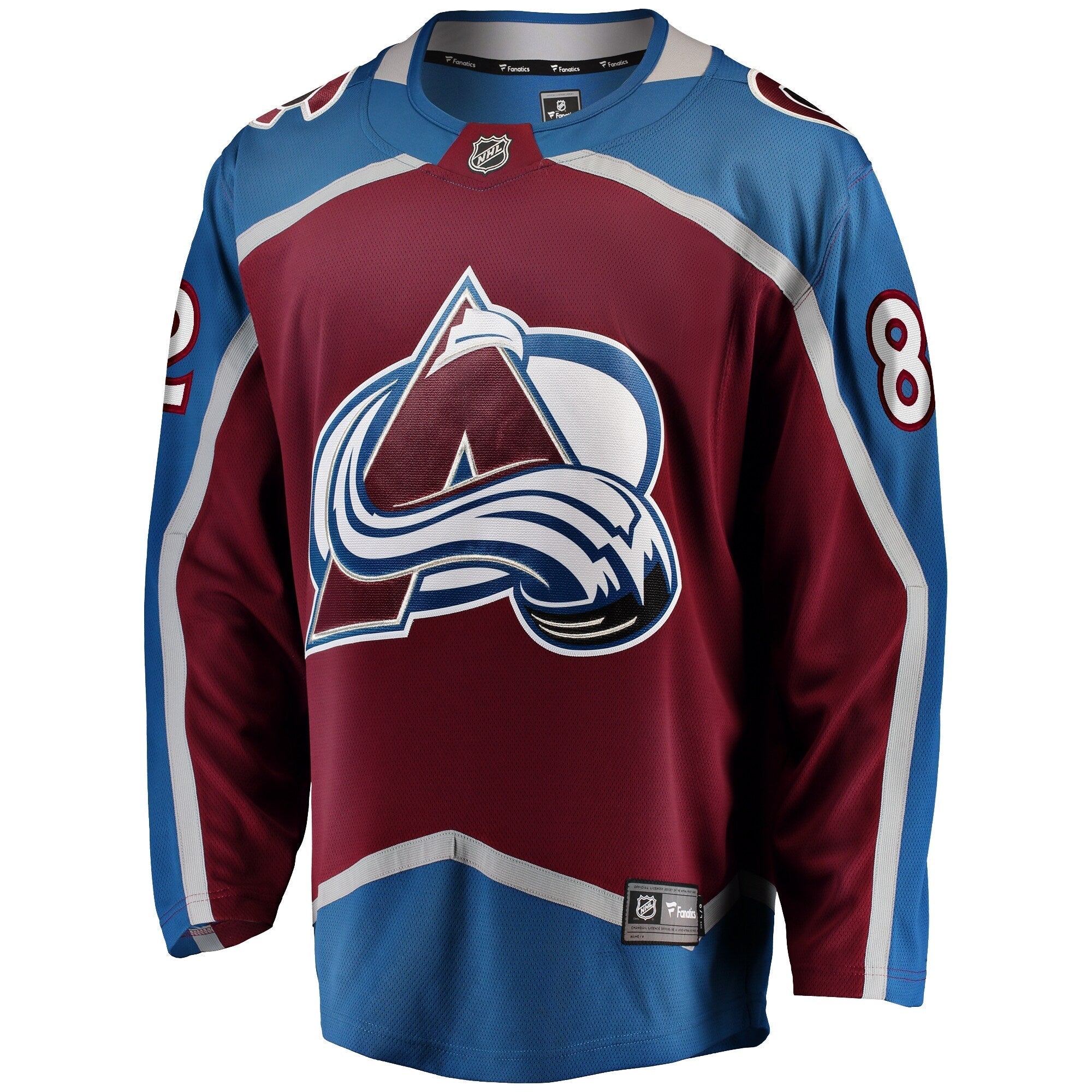 Caleb Jones Colorado Avalanche   Home Premier Breakaway  Jersey - Maroon