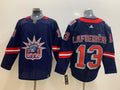Men's New York Rangers Alexis Lafreniere #13 Navy Player Jersey1