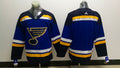 Men's St. Louis Blues Blue Breakaway Home Blank Jersey1
