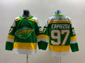 Men's Minnesota Wild Kirill Kaprizov #97 Green Alternate Premier Breakaway Player Jersey1