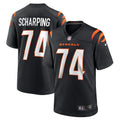 Max Scharping Cincinnati Bengals Nike Game   Jersey - Black