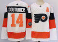 Men's Philadelphia Flyers Sean Couturier #14 White Player Jersey1