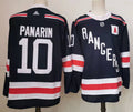Men's New York Rangers Artemi Panarin #10 Black Player Game Jersey1