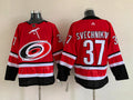 Men's Carolina Hurricanes Andrei Svechnikov #37 Red Player Jersey1