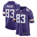Jalen Nailor Minnesota Vikings Nike Game   Jersey - Purple